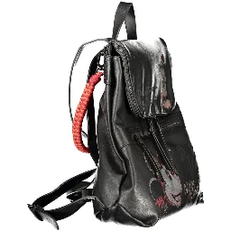 Nero Polyurethane Women's Backpack