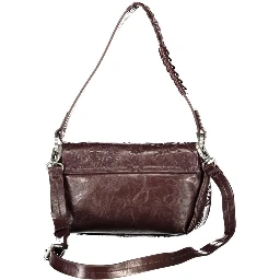 Brown Polyethylene Handbag