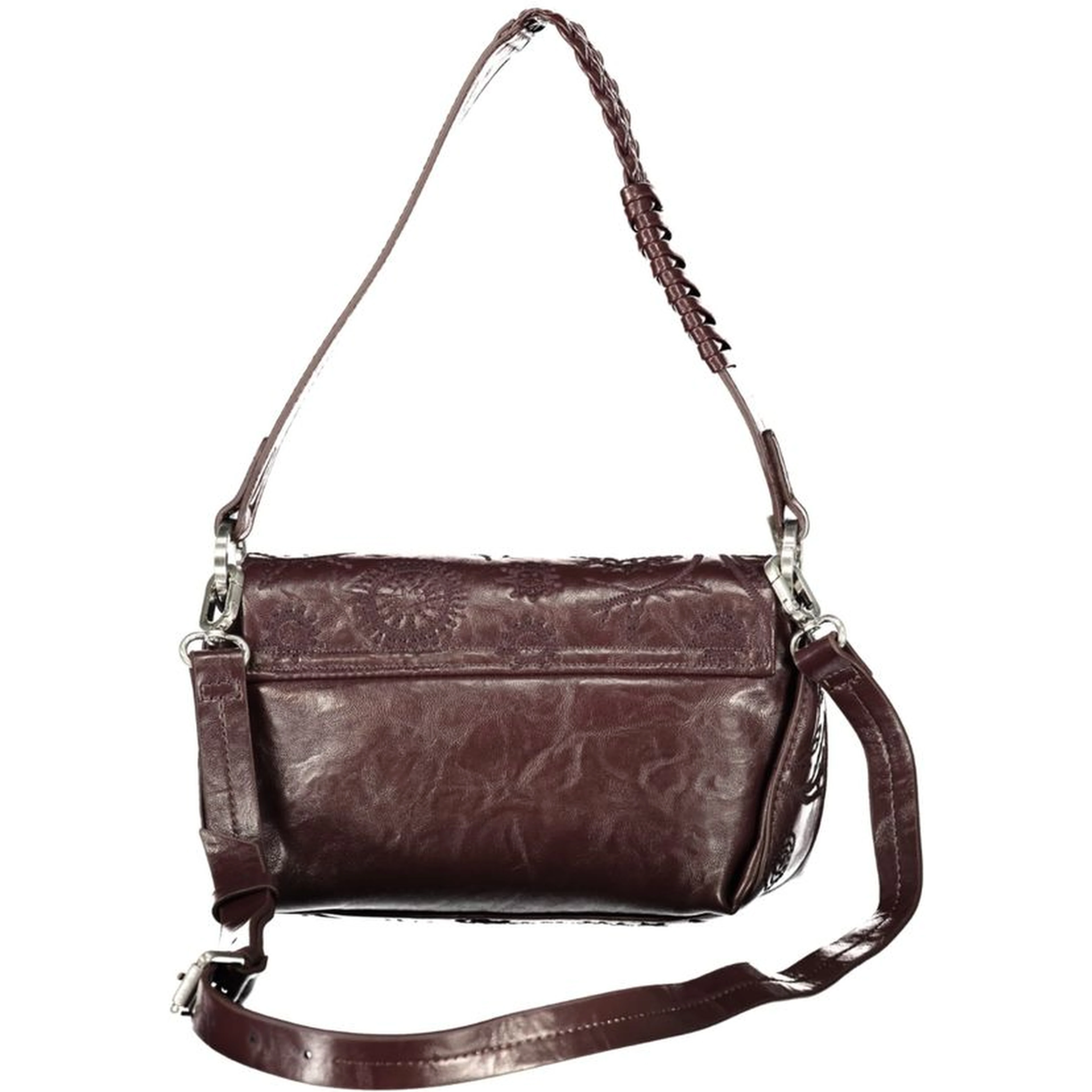 Brown Polyethylene Handbag