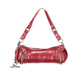 Rosso Polyurethane Women's Bag with Adjustable Shoulder Strap