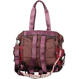 Brown Polyamide Handbag
