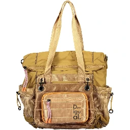 Beige Polyamide Women's Bag