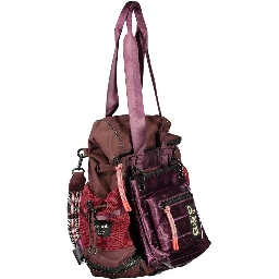 Brown Polyamide Handbag