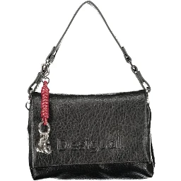 Black Polyurethane Women's Bag