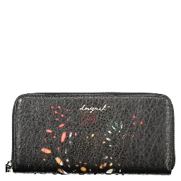 Nero Polyurethane Womens Wallet