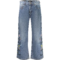 Blue Cotton Women's Jean