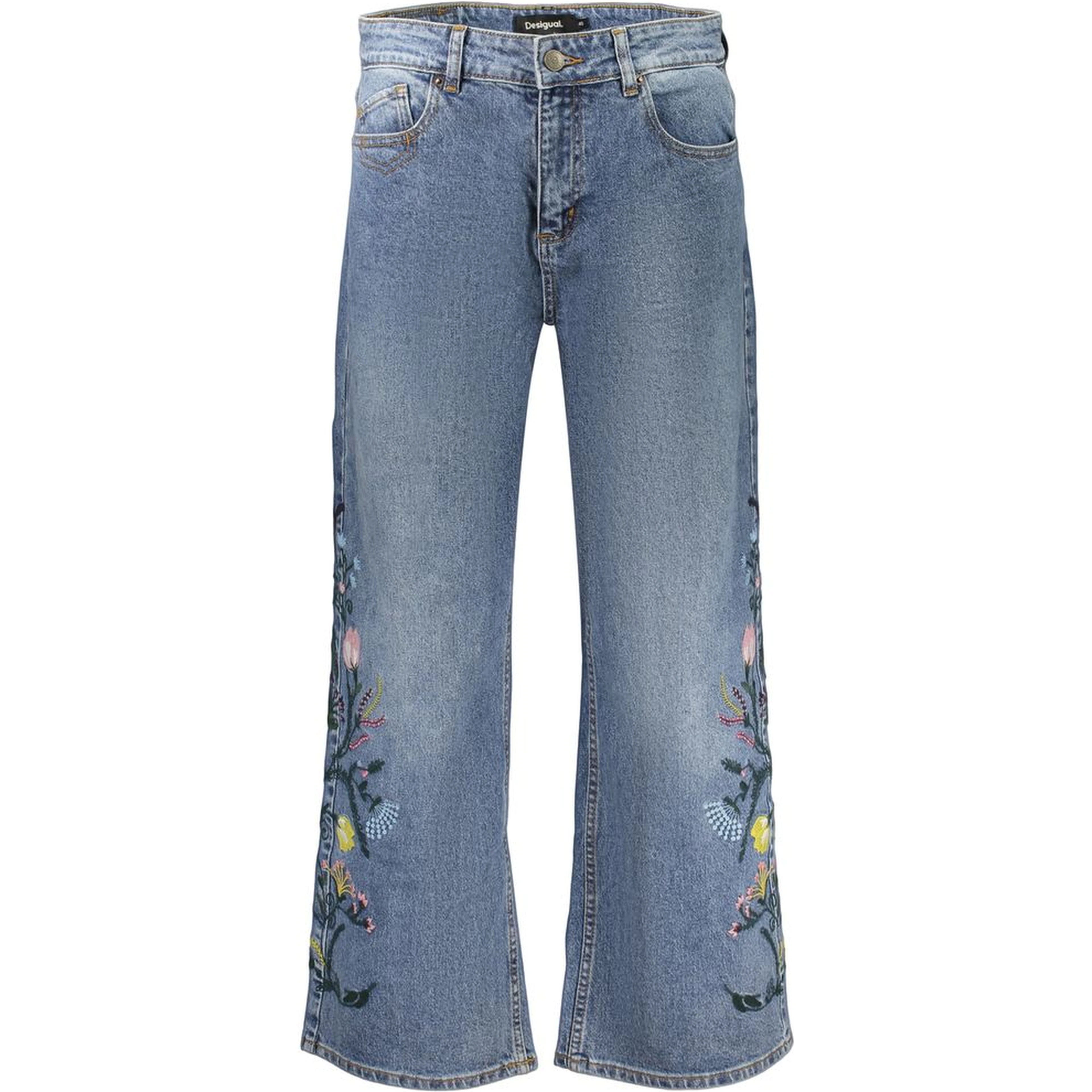 Blue Cotton Women's Jean