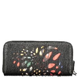 Nero Polyurethane Womens Wallet