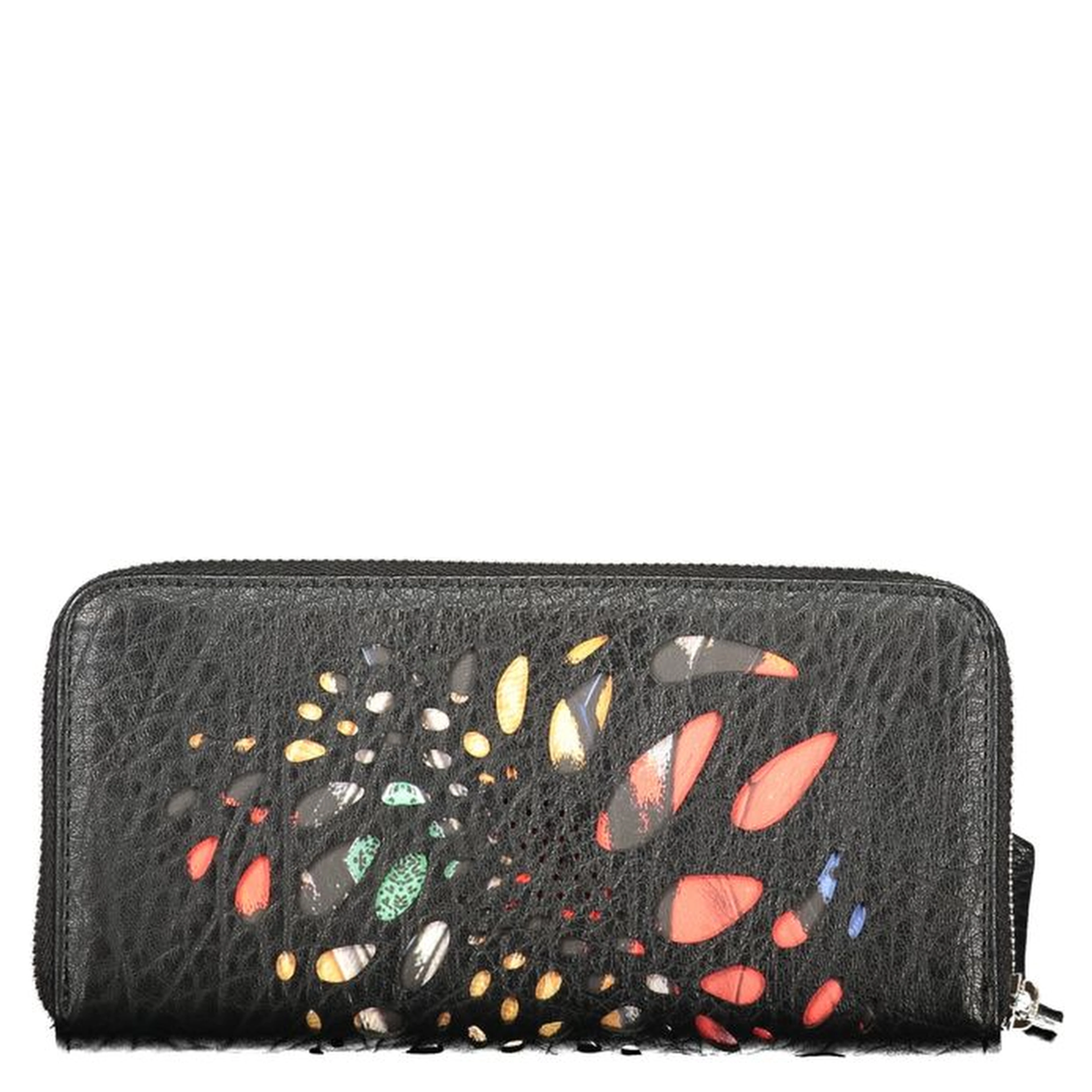 Nero Polyurethane Womens Wallet
