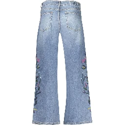 Blue Cotton Women's Jean