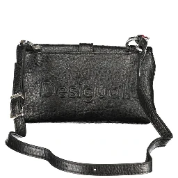 Black Polyurethane Women's Bag