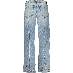Azzurro Cotton Womens Jeans