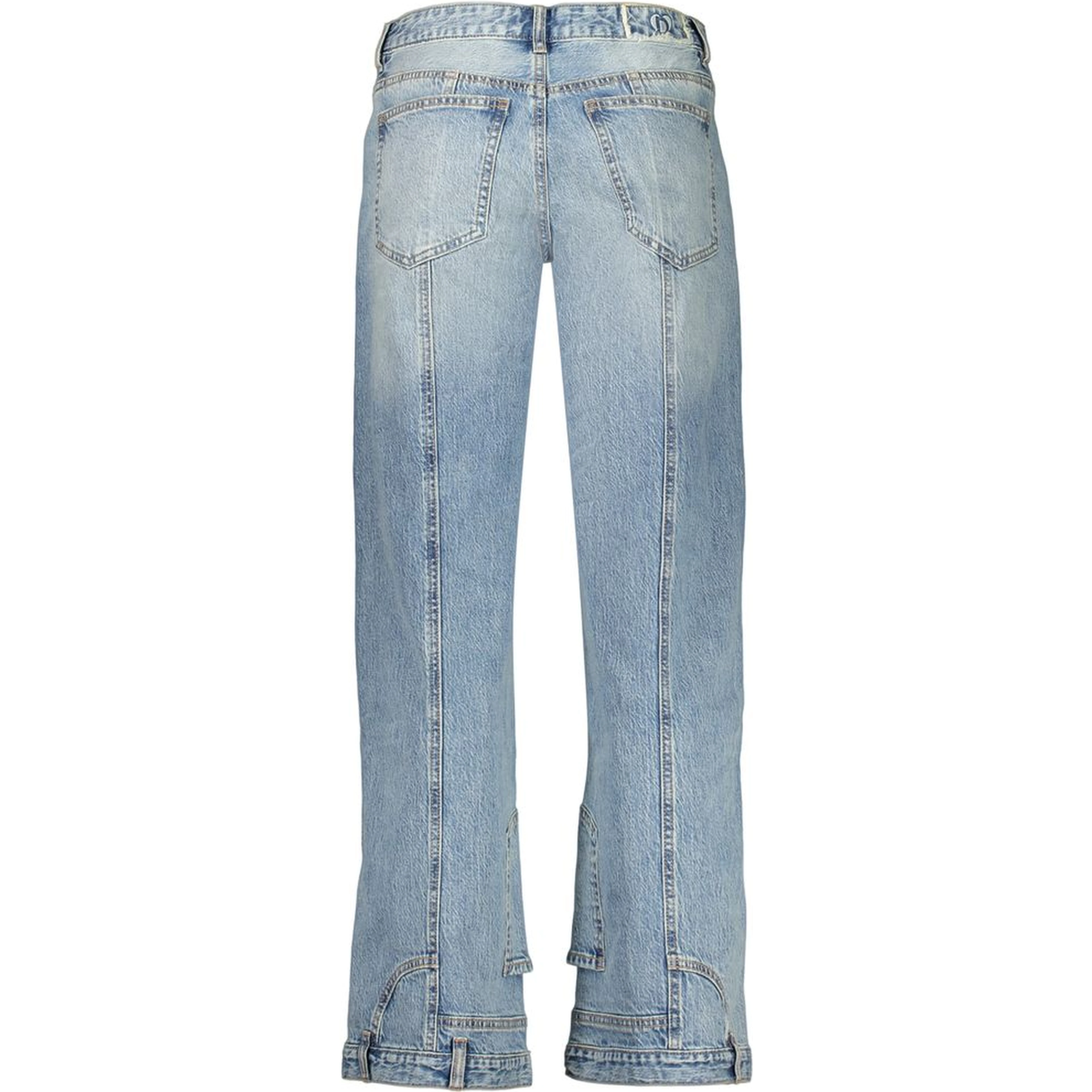 Azzurro Cotton Womens Jeans