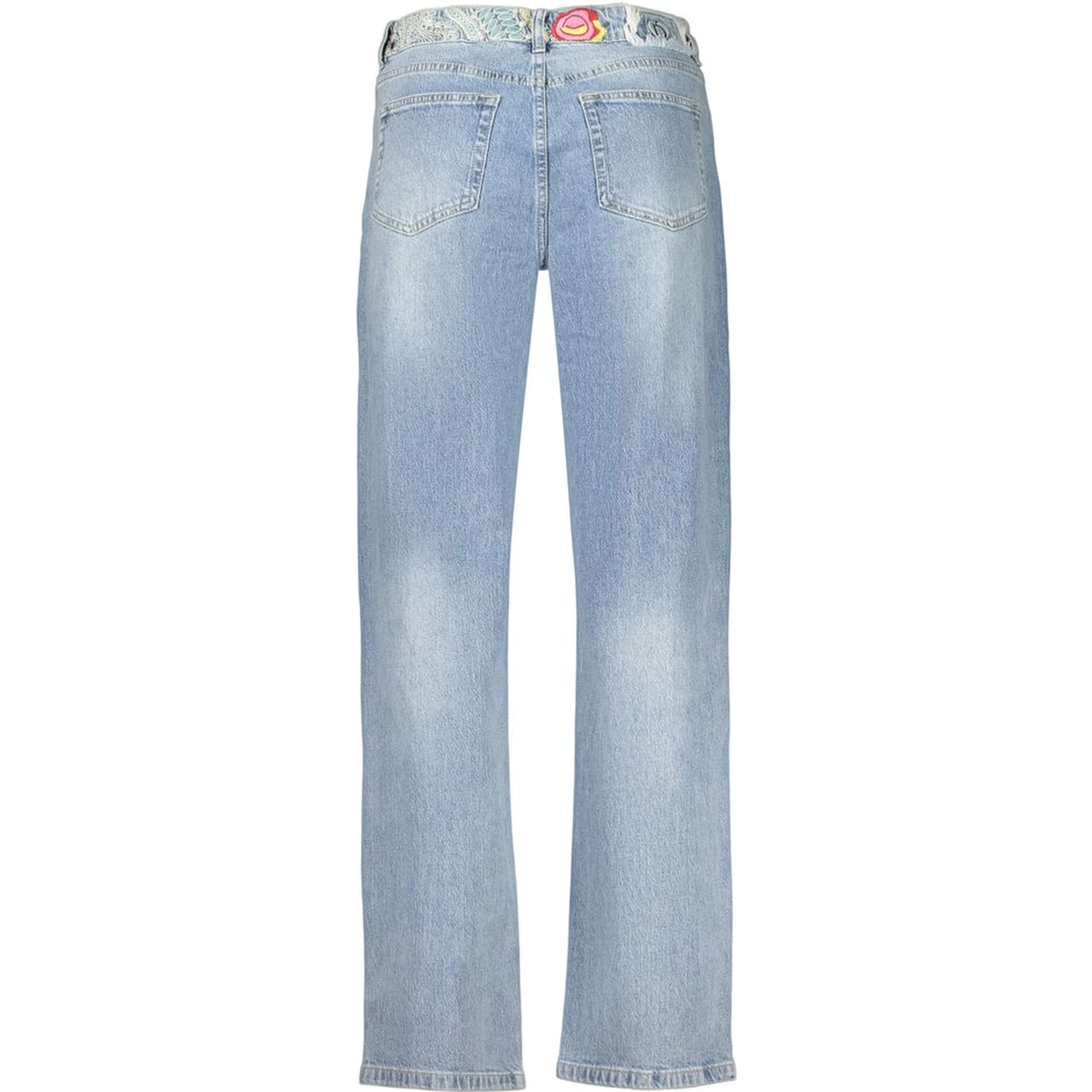 Azzurro Cotton Womens Jeans