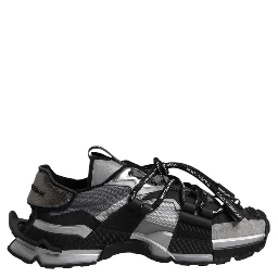 Multicolor Panelled Space Sneakers Men L-39 R-39.5 Shoes