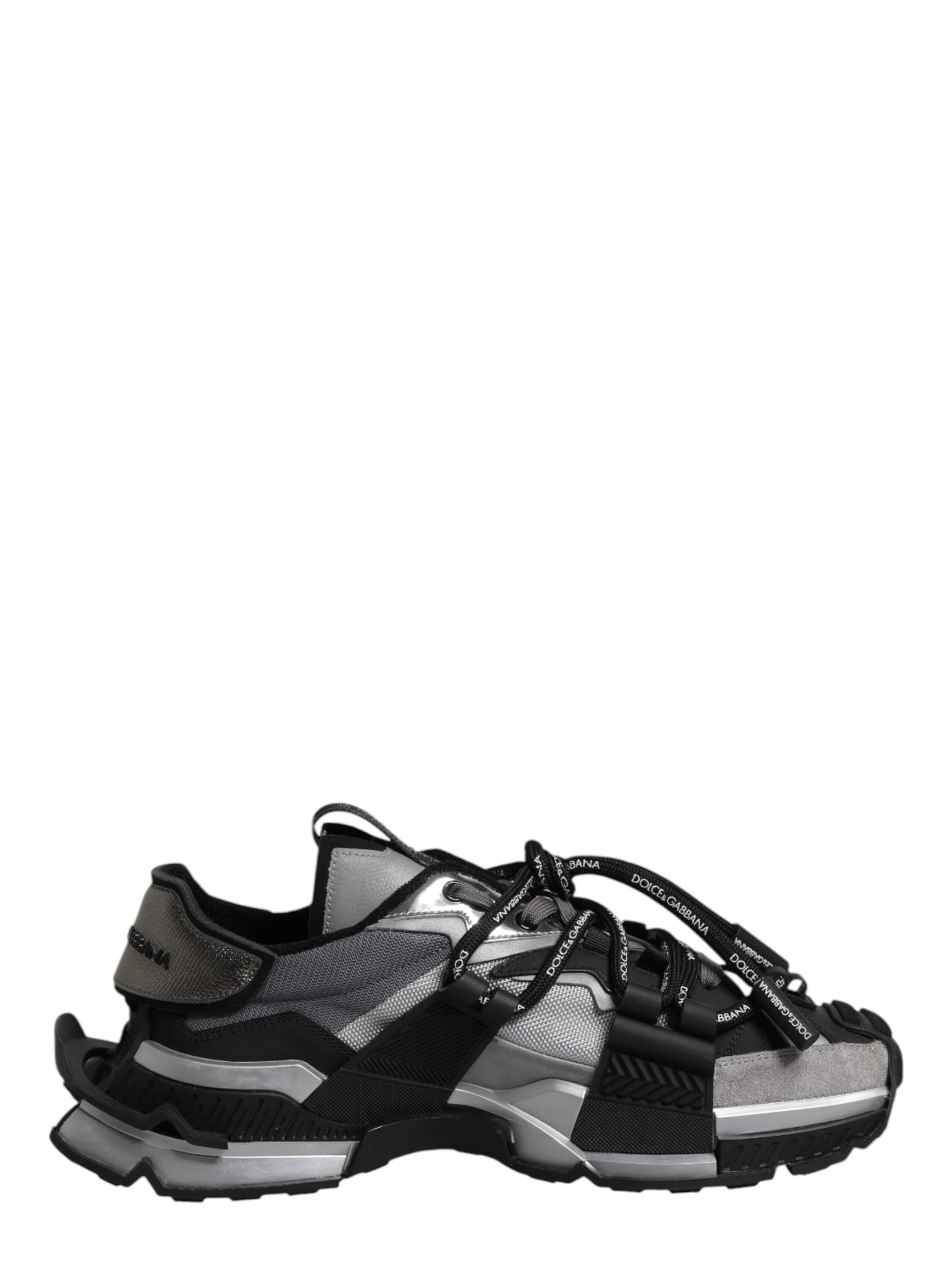 Multicolor Panelled Space Sneakers Men L-39 R-39.5 Shoes