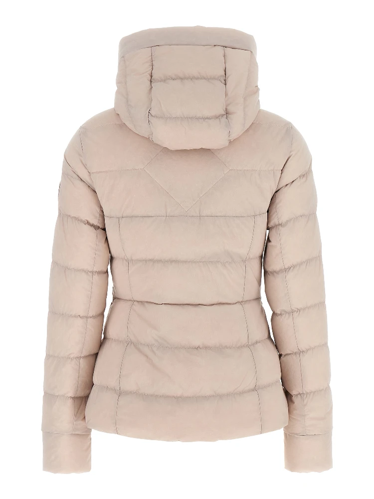 Beige Polyamide Full-Length Jacket alternative