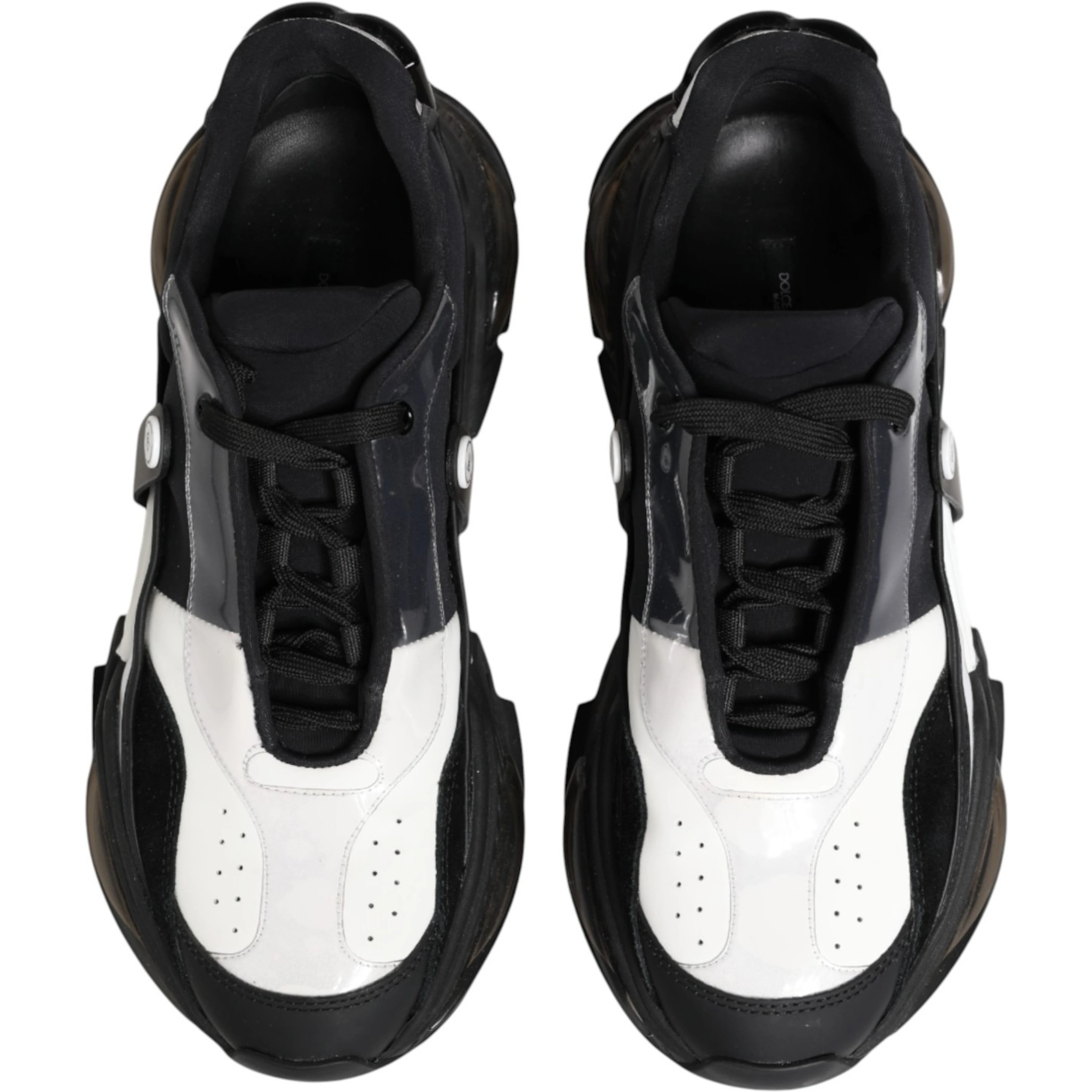 White Black Logo Airmaster Sneakers Shoes