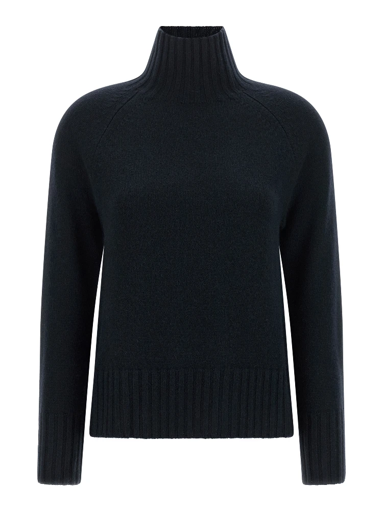 Blue Wool Cardigan