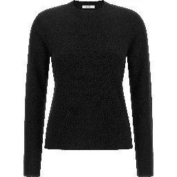Black Virgin Wool Cardigan