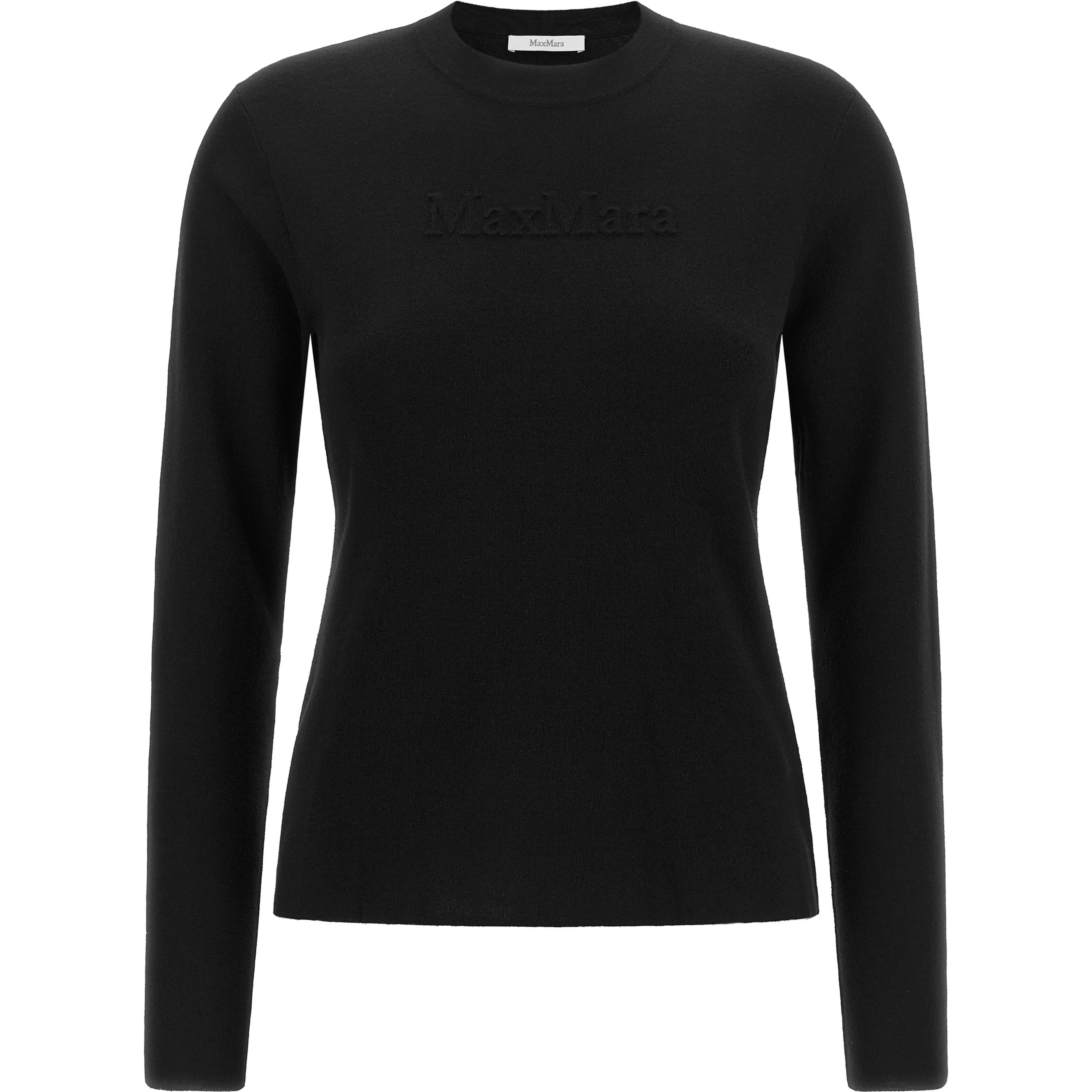 Black Virgin Wool Cardigan