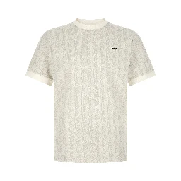 Beige Polyester T-Shirt