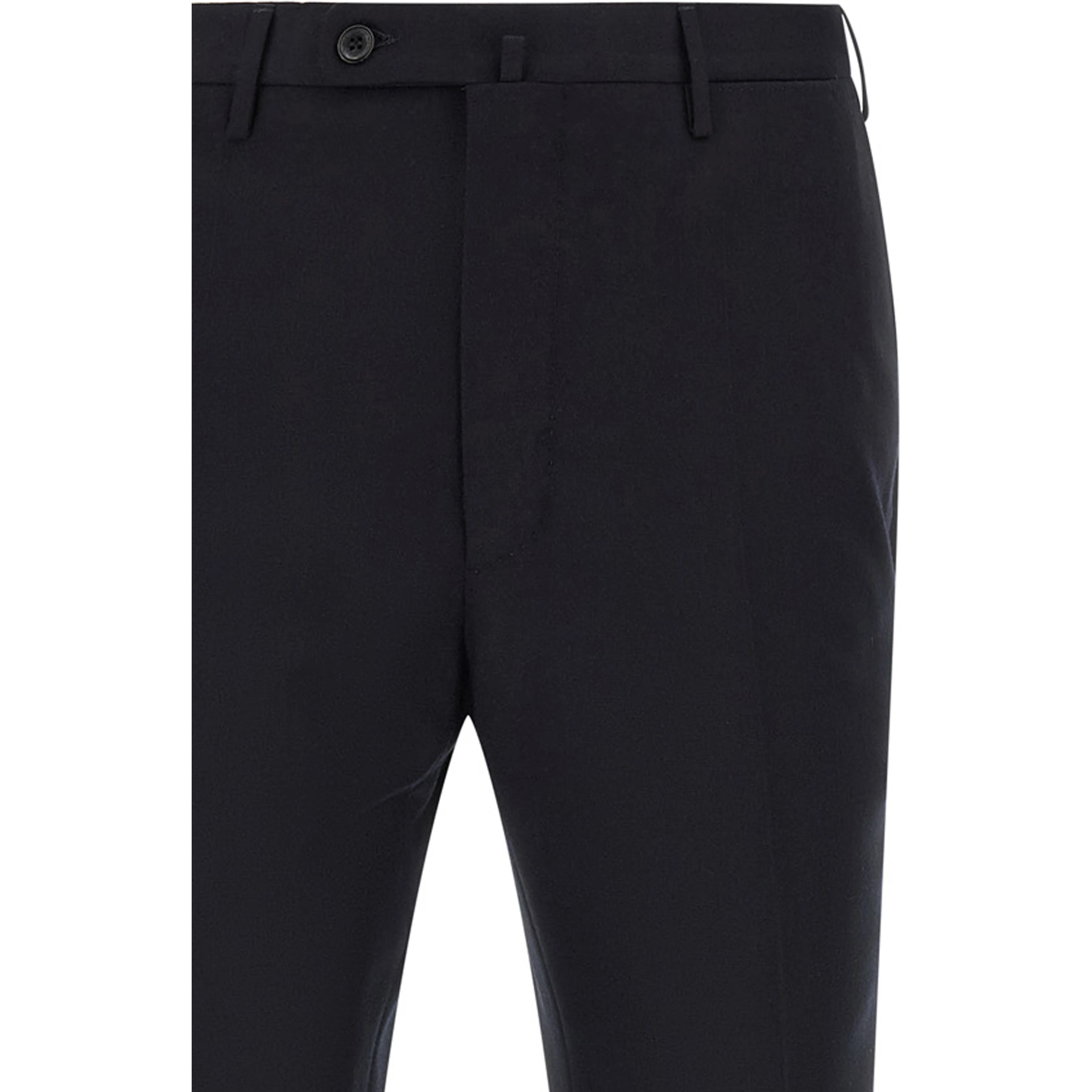 Blue Virgin Wool Dress Pants