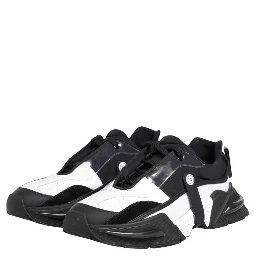 White Black Logo Airmaster Sneakers Shoes
