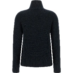 Blue Wool Cardigan