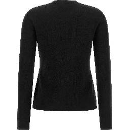 Black Virgin Wool Cardigan