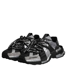 Multicolor Panelled Space Sneakers Men L-39 R-39.5 Shoes