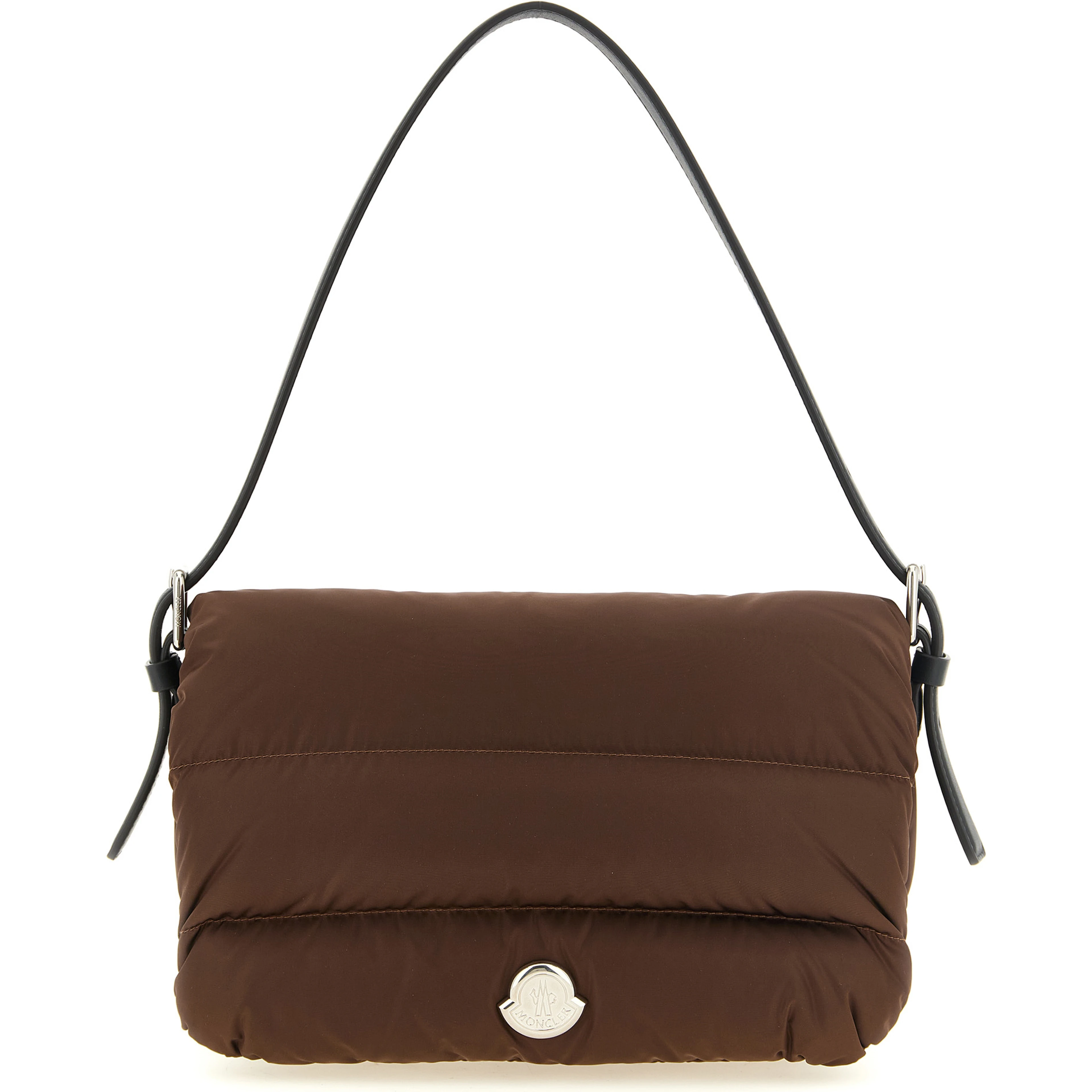 Brown Polyamide Shoulder Bag