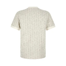 Beige Polyester T-Shirt