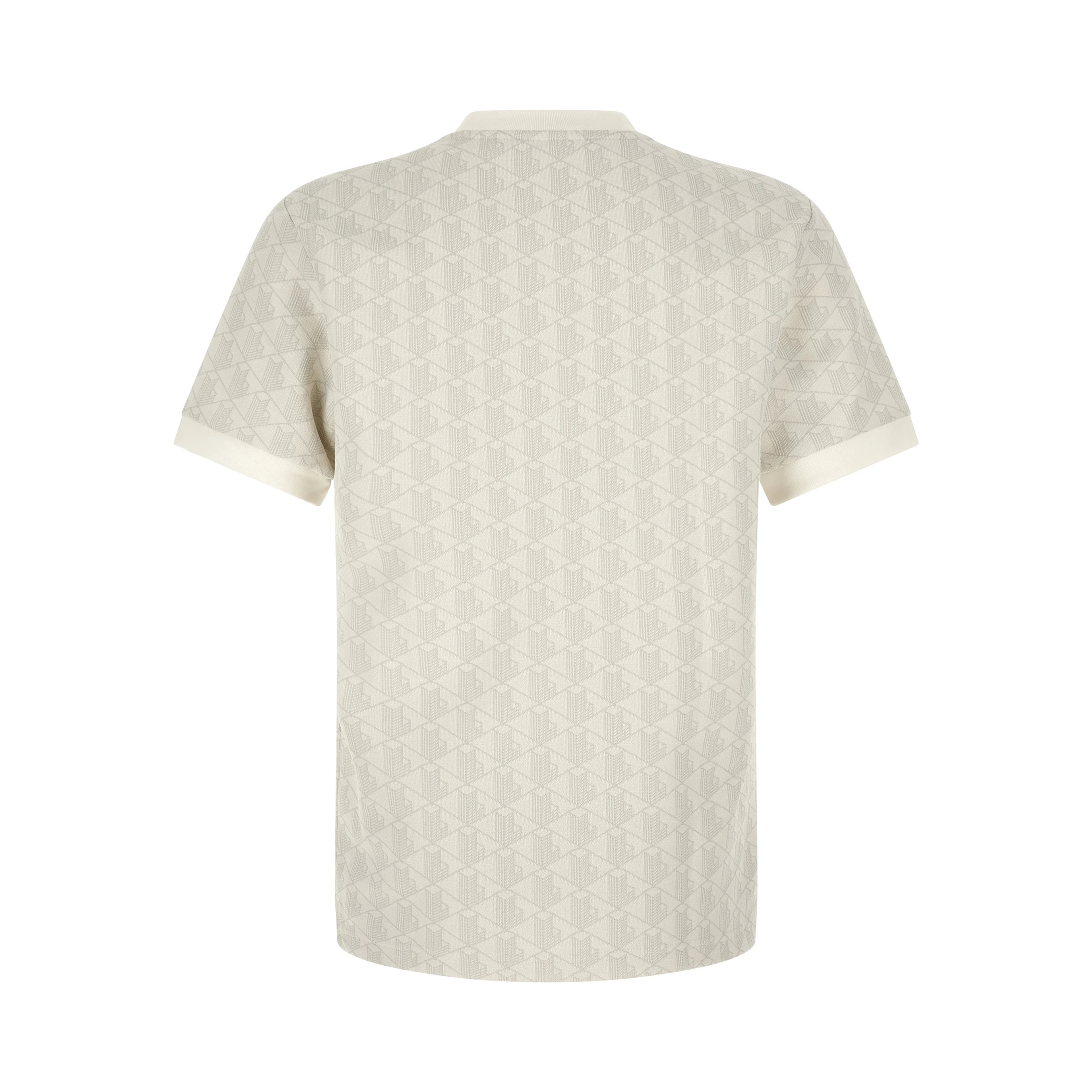 Beige Polyester T-Shirt