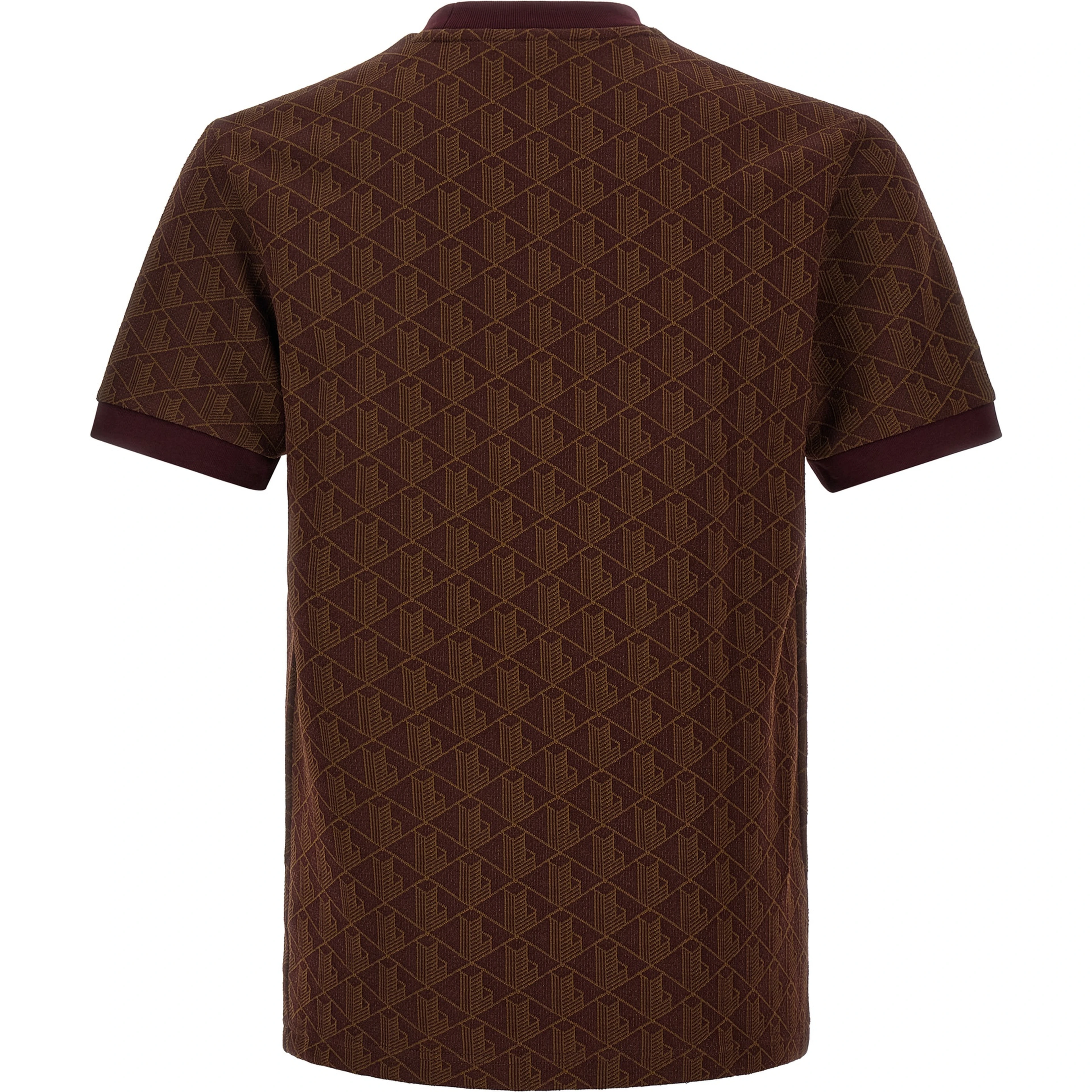 Brown Polyester T-Shirt