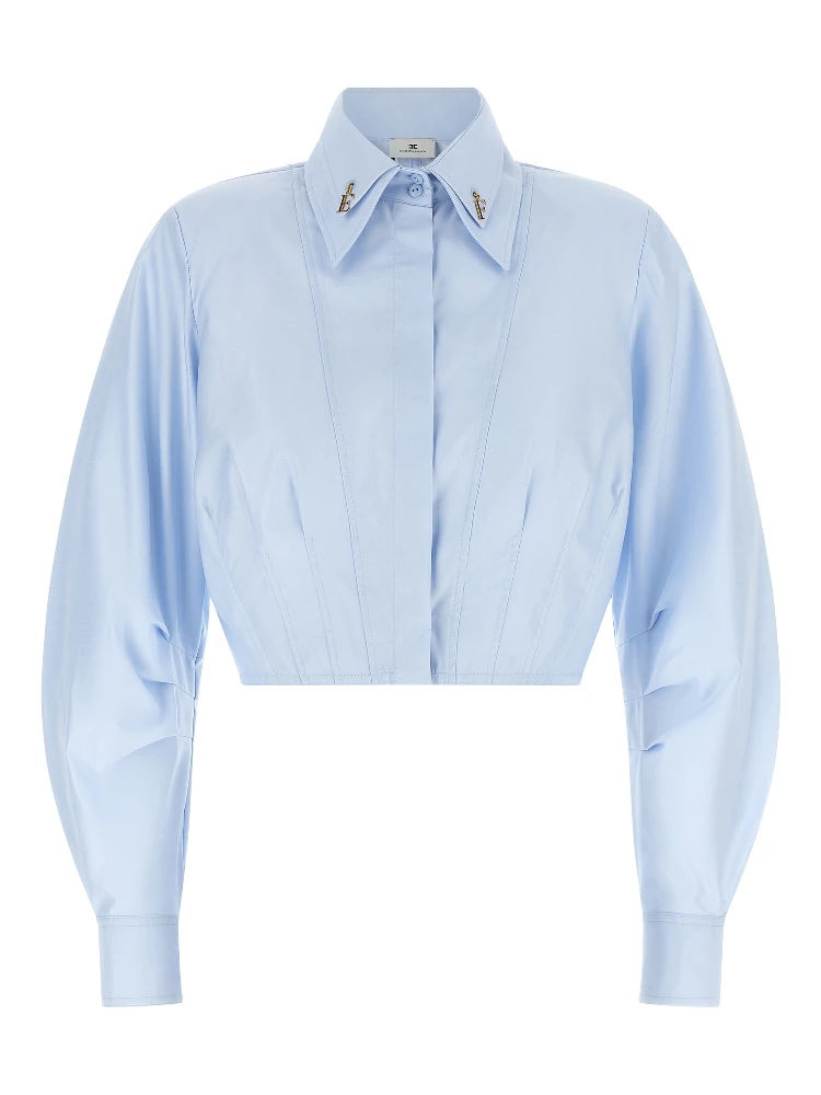 Blue Cotton Blouse