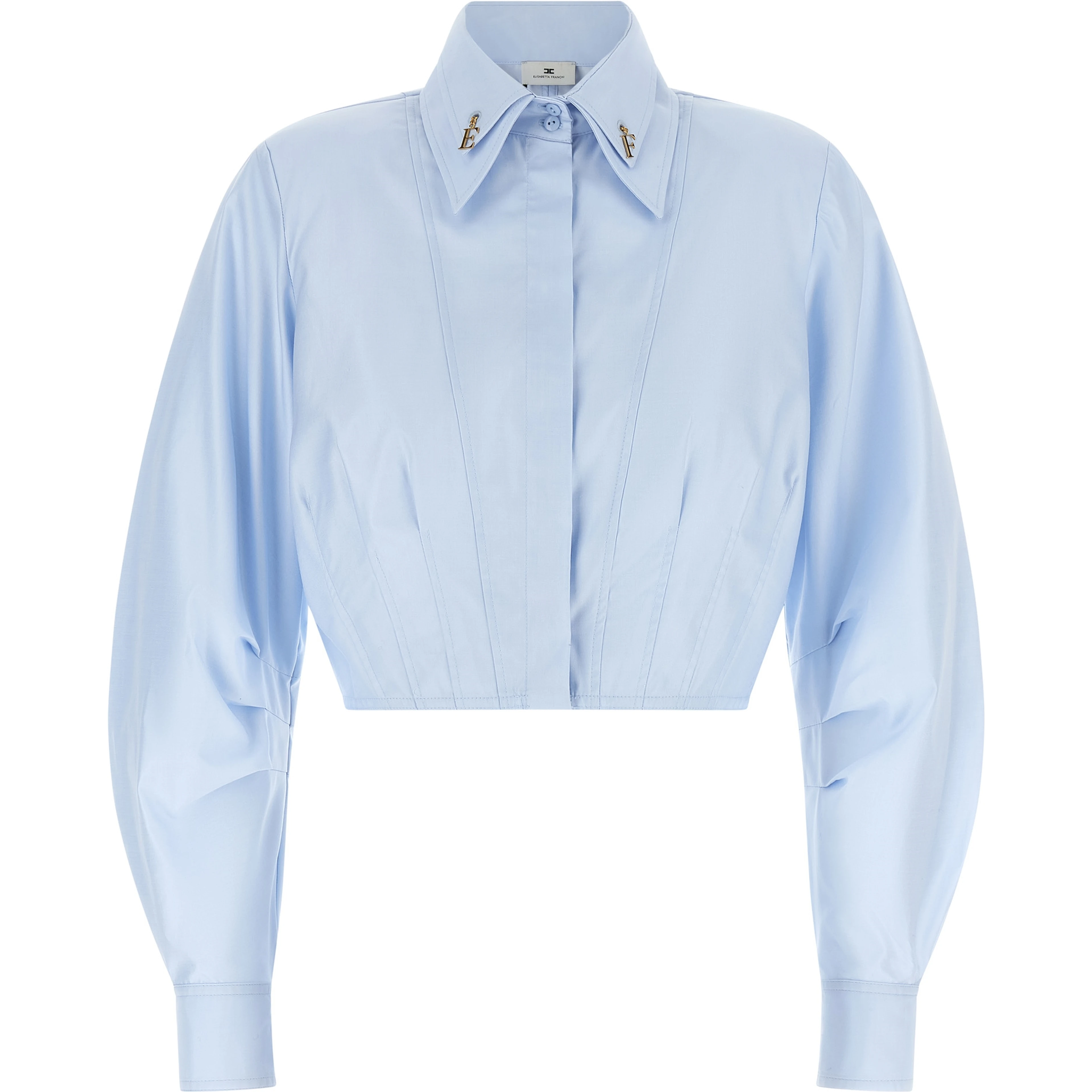 Blue Cotton Blouse