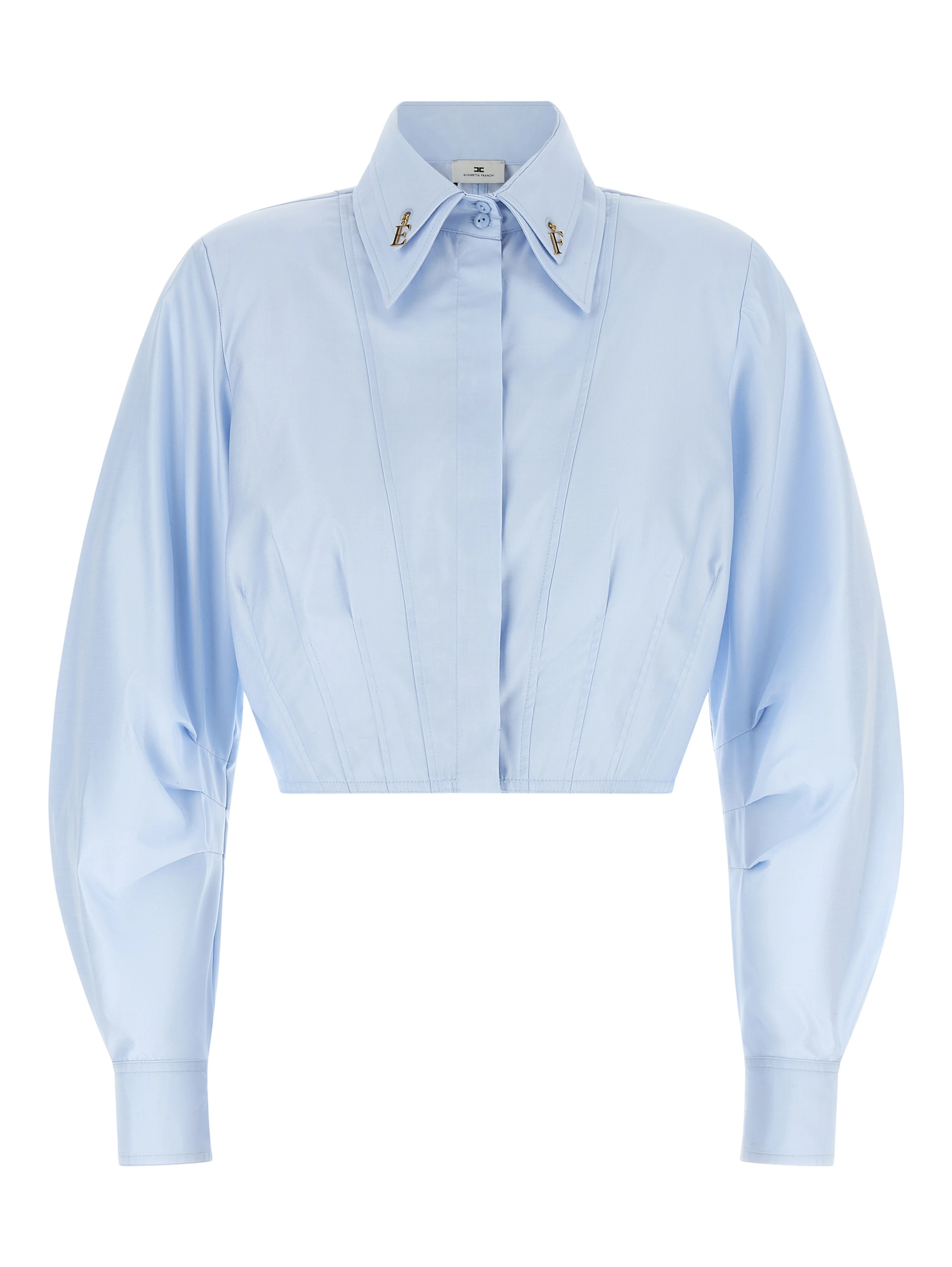 Blue Cotton Blouse