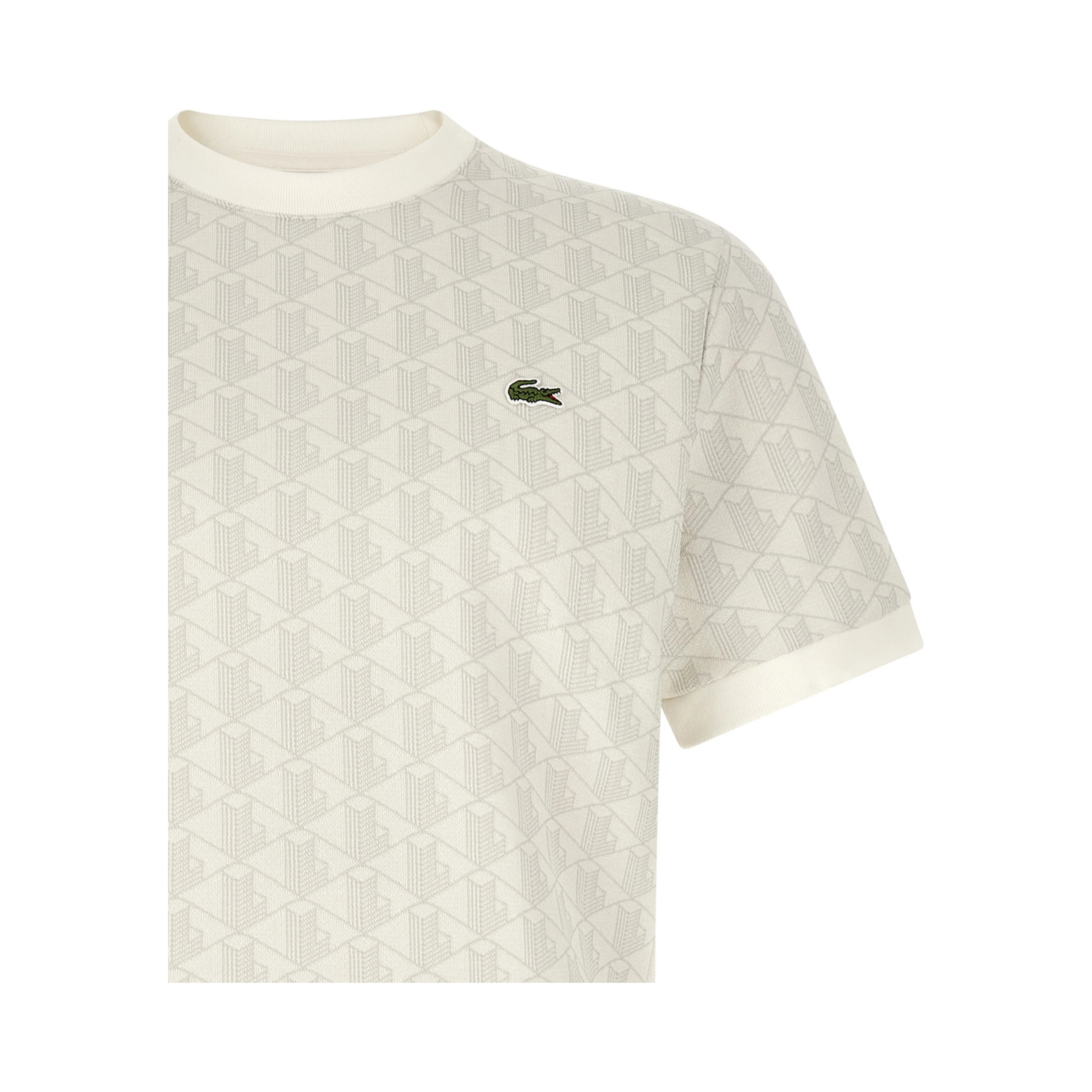 Beige Polyester T-Shirt