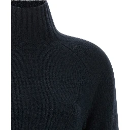 Blue Wool Cardigan