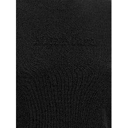 Black Virgin Wool Cardigan