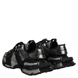 Multicolor Panelled Space Sneakers Men L-39 R-39.5 Shoes