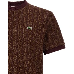 Brown Polyester T-Shirt