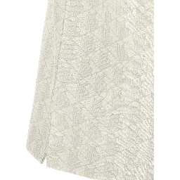 White Polyester Polo Shirt