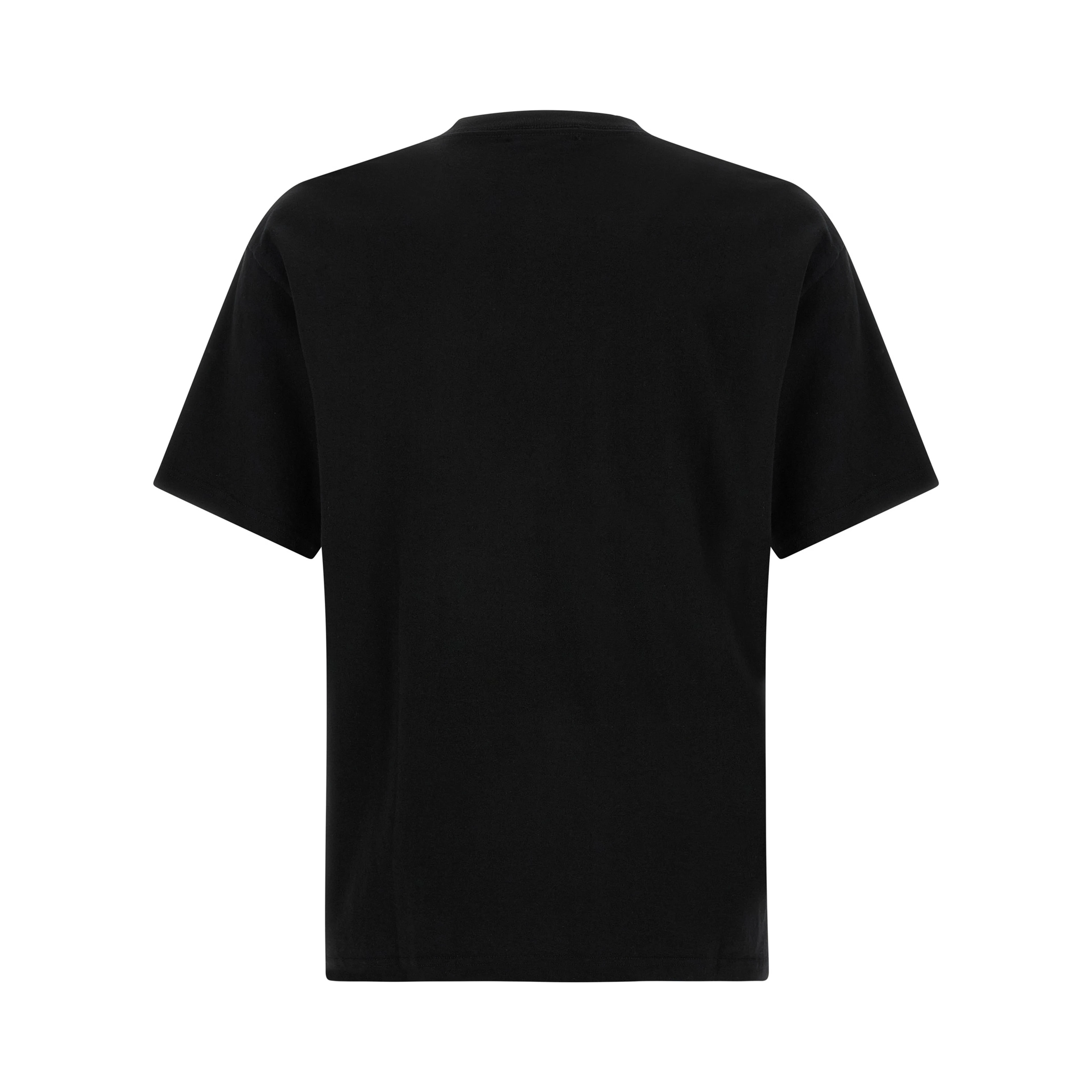 Black Cotton T-Shirt