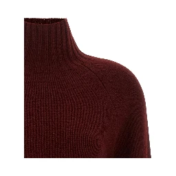 Bordeaux Wool Cardigan