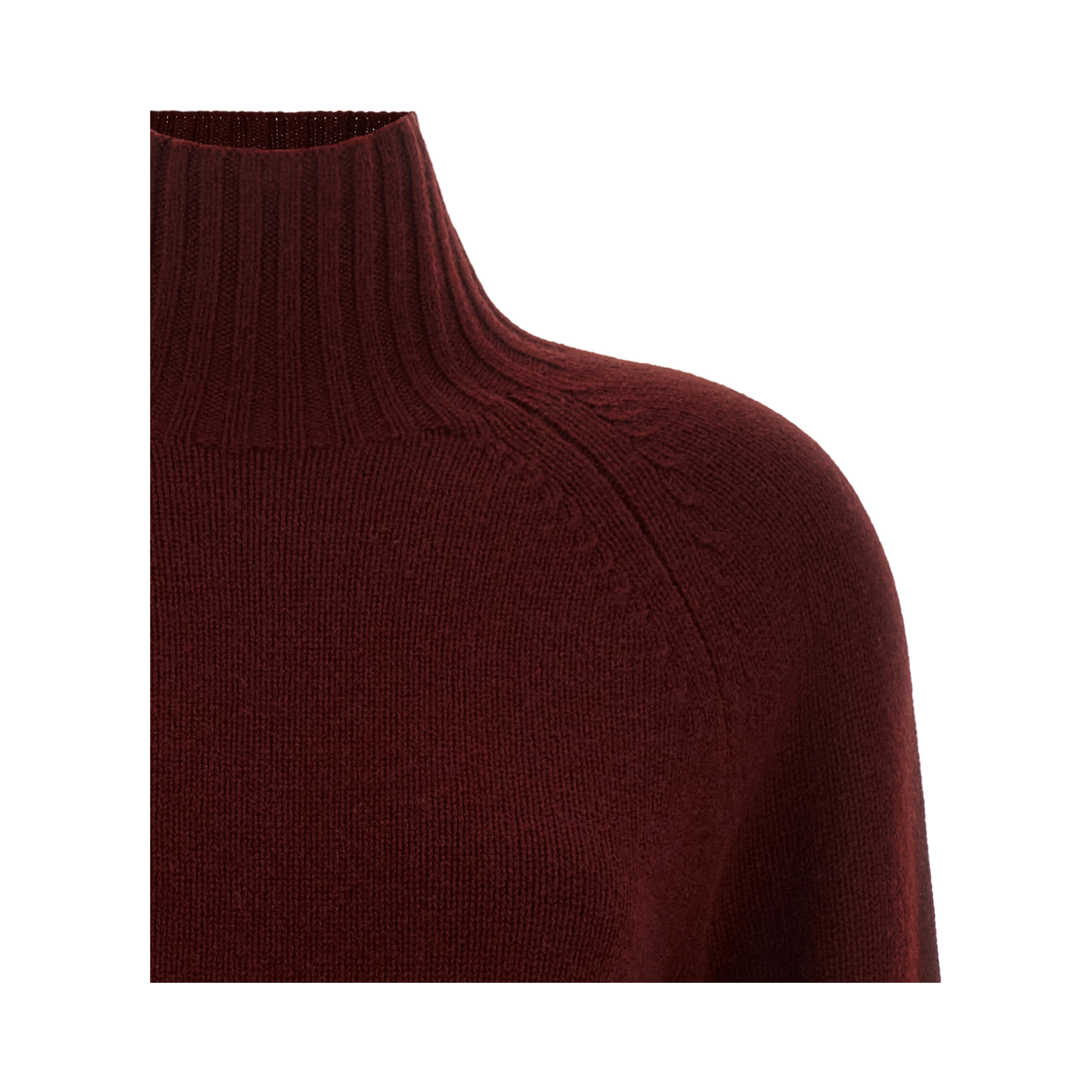 Bordeaux Wool Cardigan