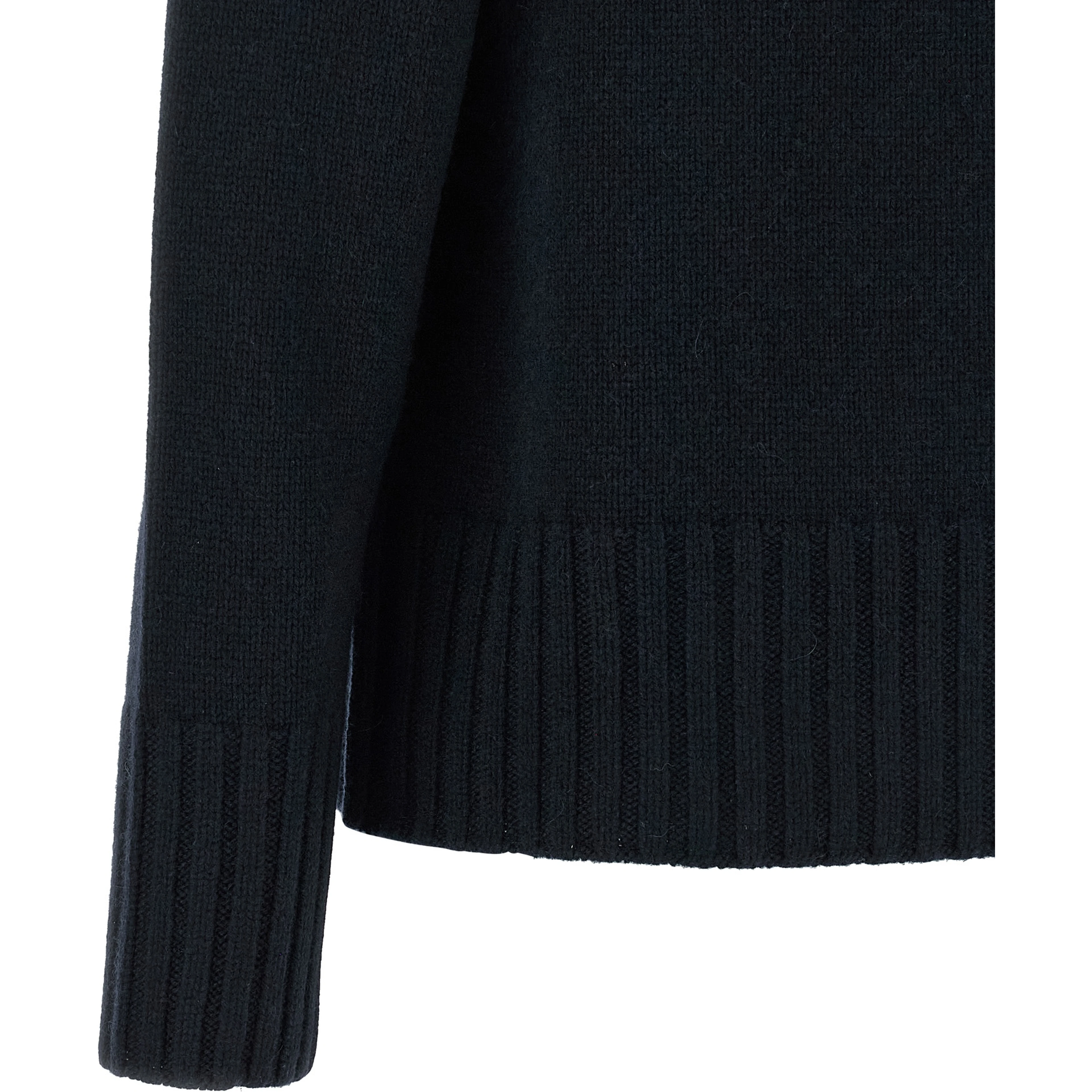 Blue Wool Cardigan