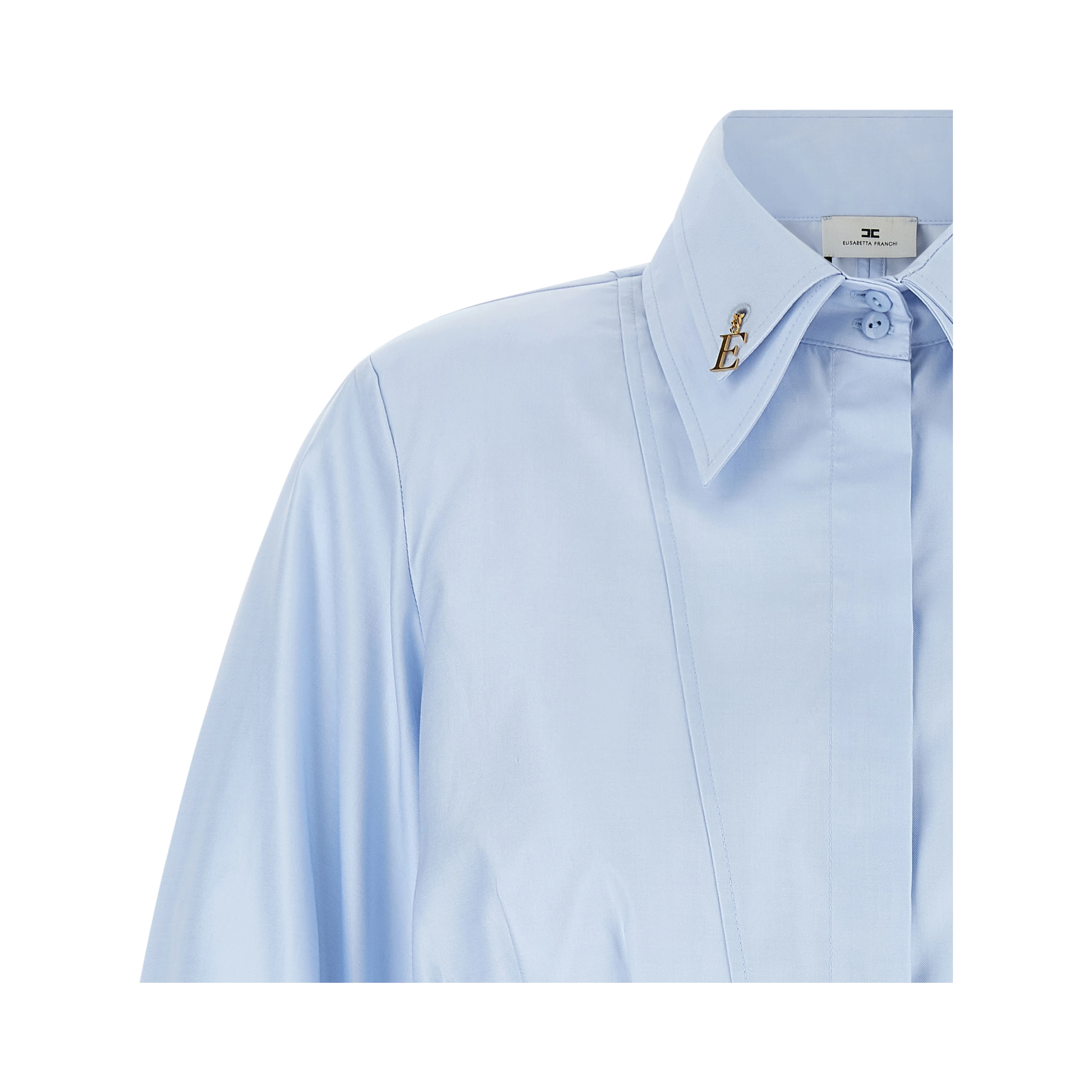 Blue Cotton Blouse