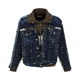 Blue Cotton Denim Jacket